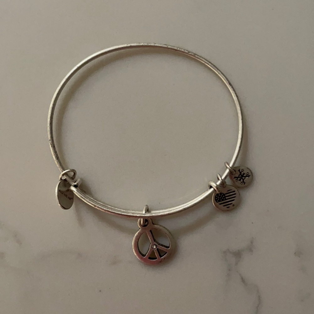 Silver Alex and Ani Bracelet